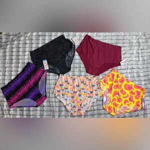 New Package Miscellaneous Style lot of (5) Cheek Boss Underwear Panties 2XL NWT
